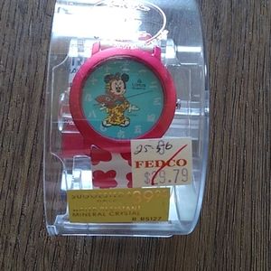 Vintage NWT Lorus Disney Minnie mouse watch